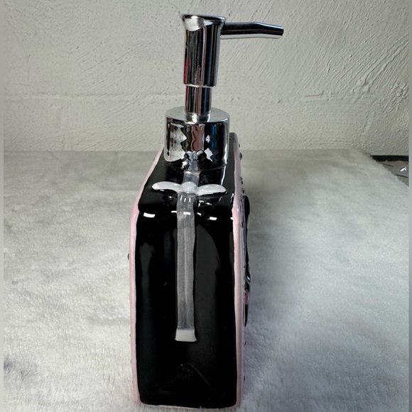 Pink Resin Glamour Soap Dispenser